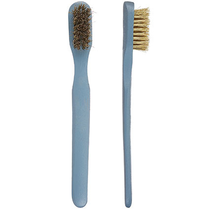 Cashel Hook & Loop Brush handy for the barn.