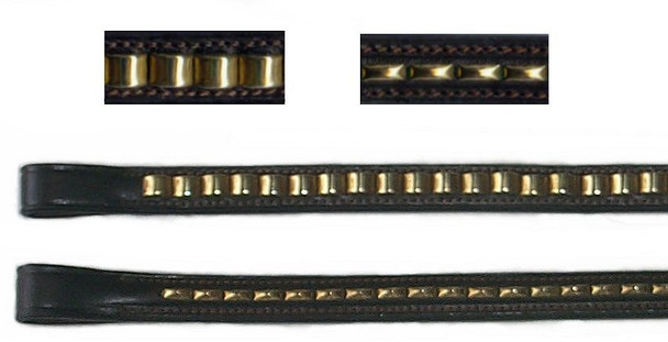 Brass Clincher Browband