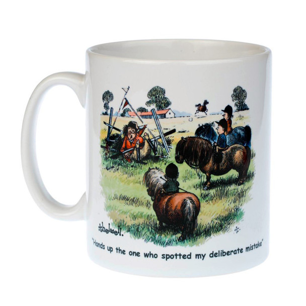 Thelwell 'Deliberate Mistake' Mug in Box