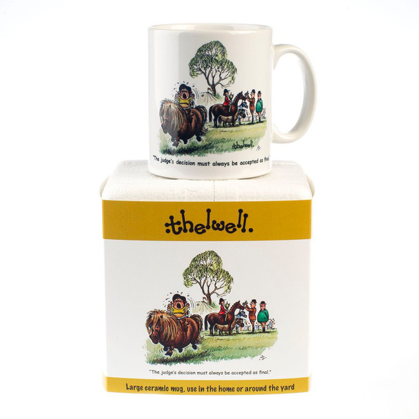 Thelwell 'Judges Decision' Mug in Box