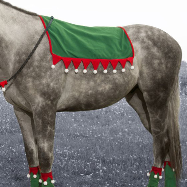Holiday Horse Wear, Elf Saddle Pad Cover