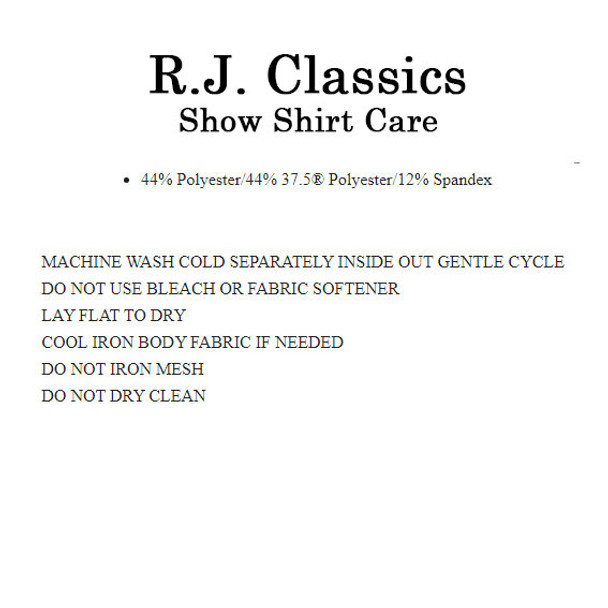 RJ Classics Maddie Jr 37.5 Shirt, White with Cupcakes, XXS Only