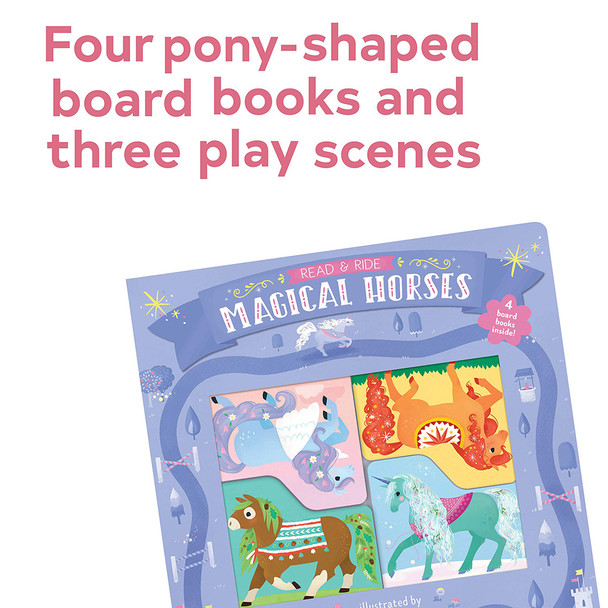 Read & Ride: Magical Horses, Includes 4 Board Books