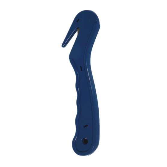 Glue Tail Tamer Bale Cutter.