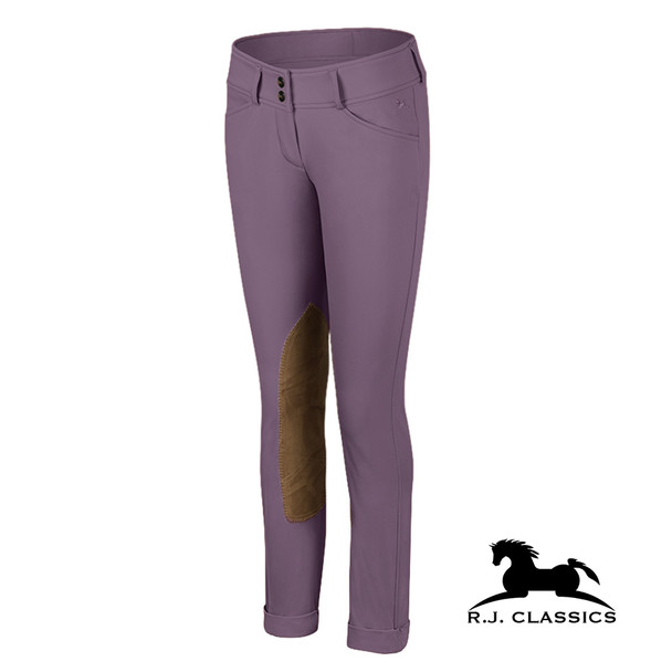 RJ Classics Collette Front Zip Jodhpus, Vintage Violet, Sizes 8 - 12