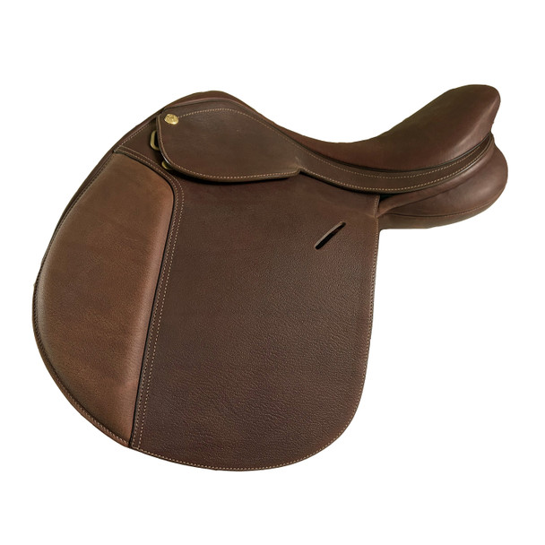 Collegiate Convertible Close Contact, Long Flap, Brown, 16"