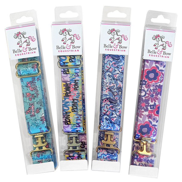 Belle & Bow 1" belt, California and Graffiti.