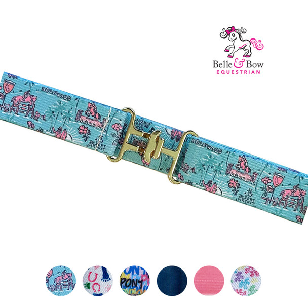 Belle & Bow 1" Adjustable Kids Belts.