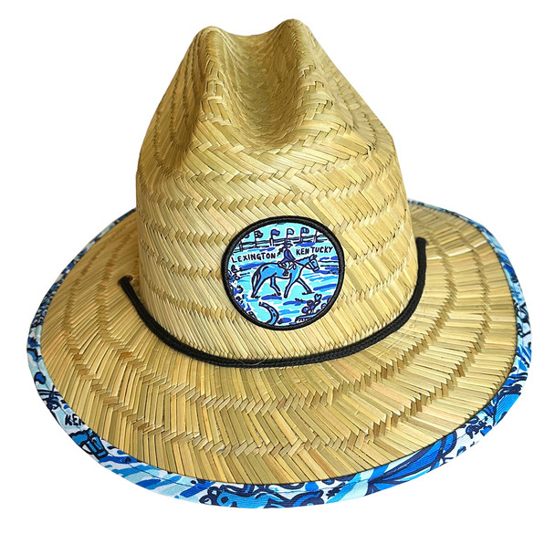 Belle & Bow Kids Straw Sun Hat