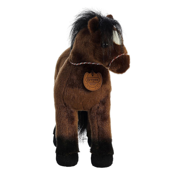 Breyer  Showstoppers Plush by Aurora, 13" Bay Thorougbred