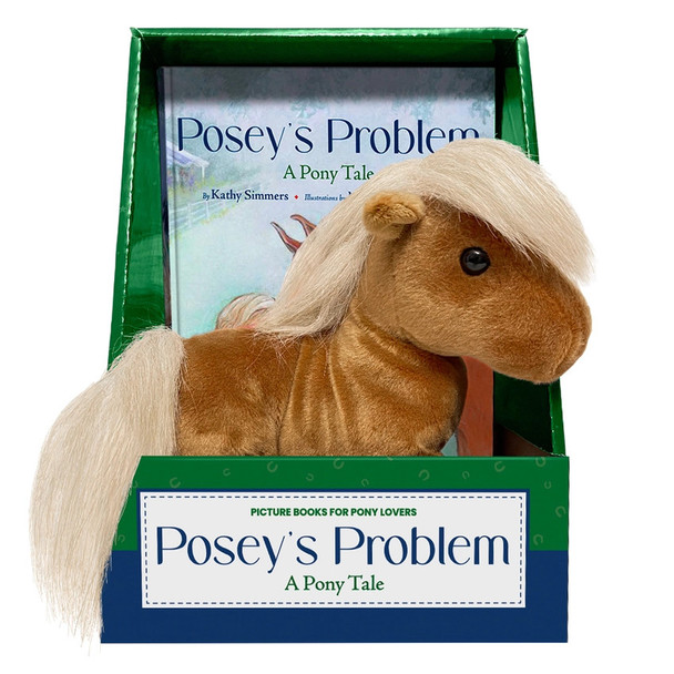 Posey's Problem, Hardcover Book & Plush Pony Gift Set