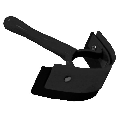 Deluxe Half Moon Sweat Scraper, Black