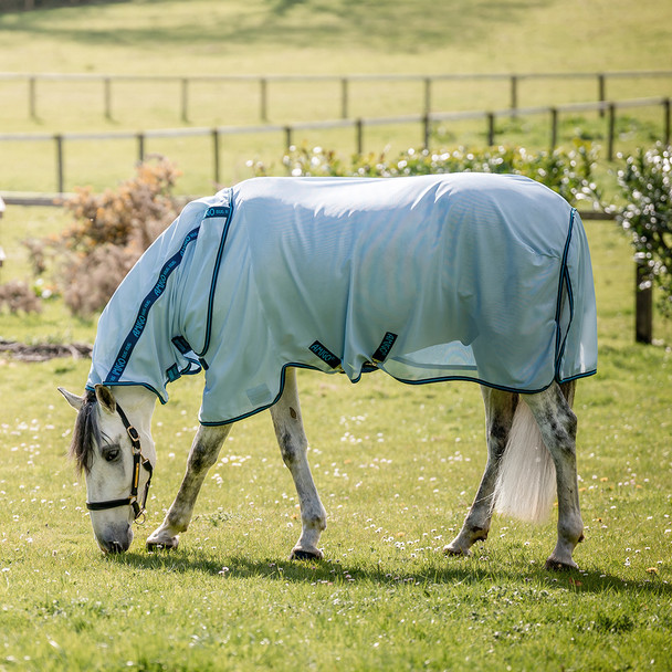 Amigo Bug Rug, Azure Blue/Navy & Electric Blue,  45" - 72"