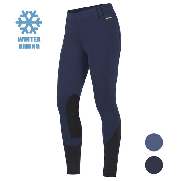 Kerrits Kids Sit Tight Windpro Kneepatch Tight, Ink & Nightsky