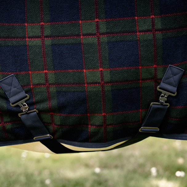 Rhino holiday plaid fleece.