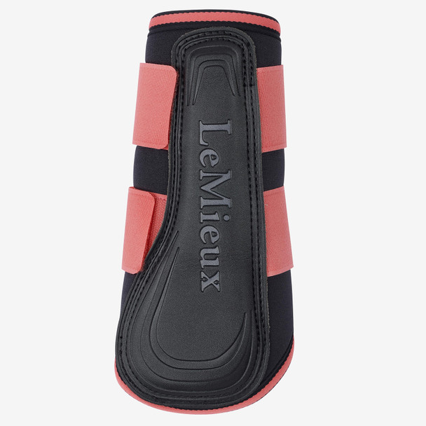 LeMieux Grafter Brushing Boots, Size Small , Cranberry.