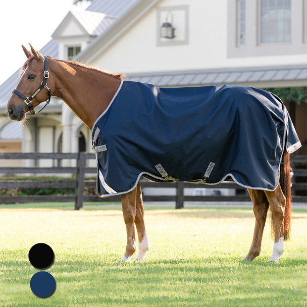 Amigo Pony 1200D T/O Sheet, Navy/Titanium Grey & Silver, Sizes 45"-69".