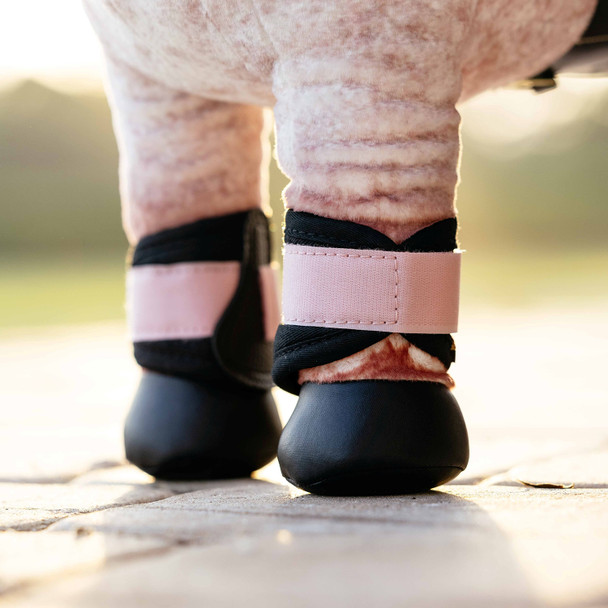 LeMieux Toy Pony Grafter Brushing Boots, Blossom.