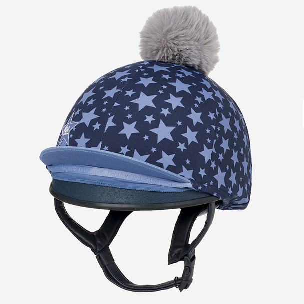 LeMieux Mini Hat Silk, Indigo.