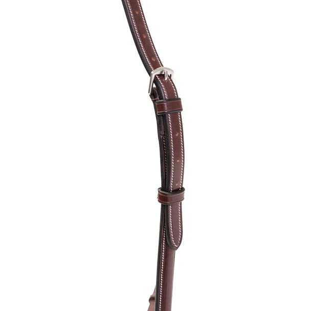 Huntley Equestrian Classic Schooling Standing Martingale, side detail.