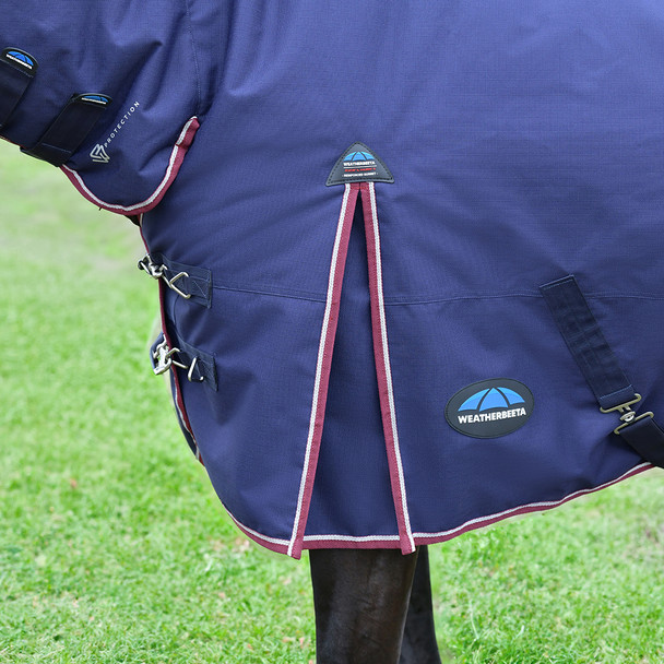 Weatherbeeta Comfitec Classic Heavy Combo, Navy Burgundy, 48" - 69".