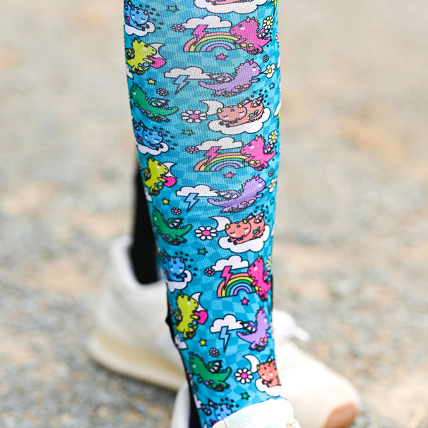 Dreamers & Schemers YOUTH Pair & a Spare Boot Socks, Dragon Dreams.