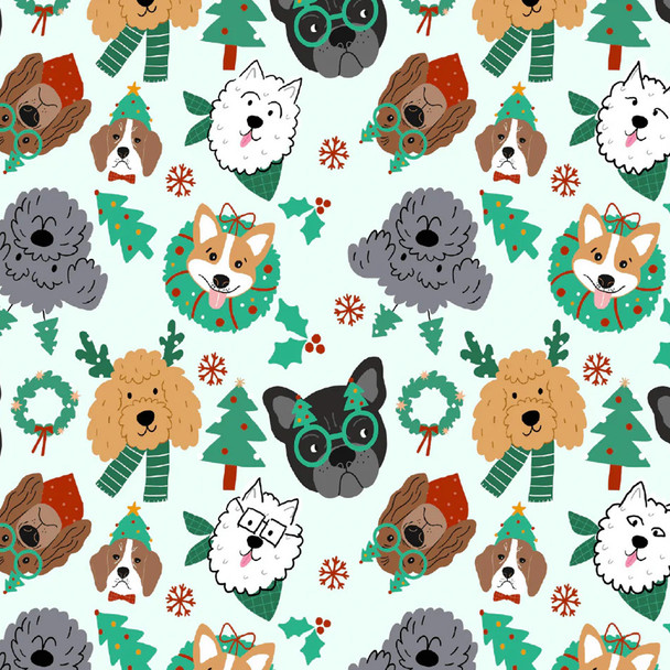 Dreamers & Schemers YOUTH Pair & a Spare Boot Socks, Deck The Paws.