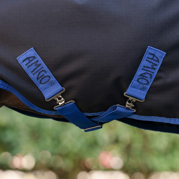 Amigo Ripstop 900D Petite PLUS Turnout, 0g, Black/Classic Blue, 33" - 48".