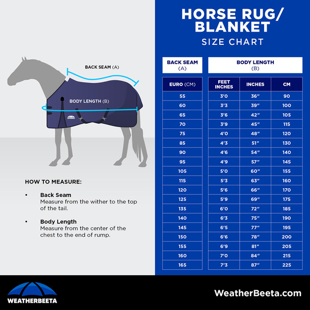 Weatherbeeta Comfitec Essential Detach-A-Neck Turnout, 220g, Navy/Burugndy, 60" - 69".