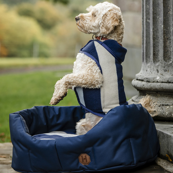 Horseware Newmarket Dog Fleece, Witney Navy. Horseware Newmarket Dog Fleece, Witney Navy.