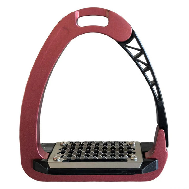 Tech stirrups from TuffRider, Red.