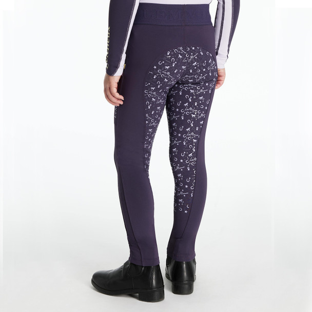 LeMieux Mini Pull Ons Breeches, 5-10 years Juniper.