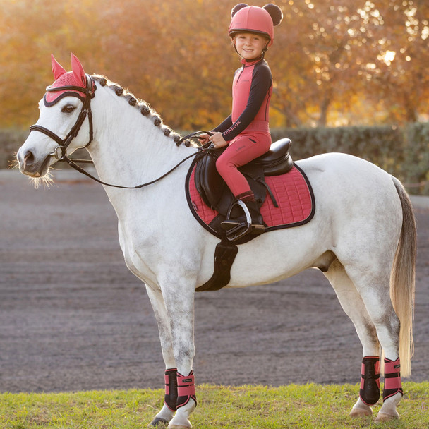 LeMieux Mini Base Layer, Cranberry.