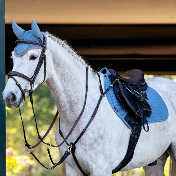LeMieux Suede Close Contact Square Saddle Pad, Up to 16" Saddle