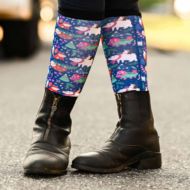 Dreamers & Schemers Pair & a Spare Boot Socks, Snow Much Fun.