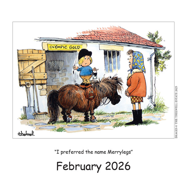 I preferred the name Merrylegs.