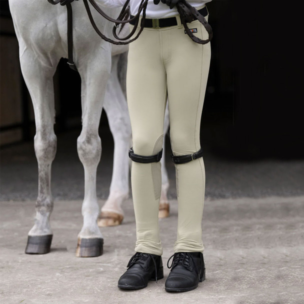 Kerrits Kids Coolcore® Knee Patch Jod, Sand.