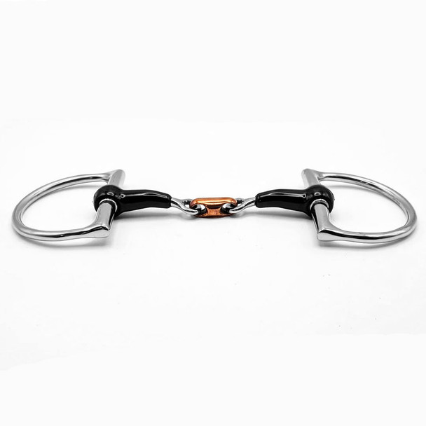 Edge view of Pandaponyium Rubber D Ring, Copper Oval