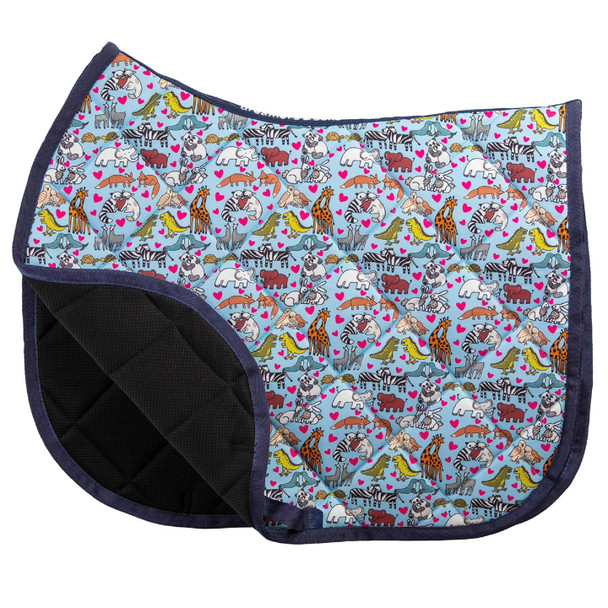 Dreamers & Schemers Pony Saddle Pad, Love Ya Always.