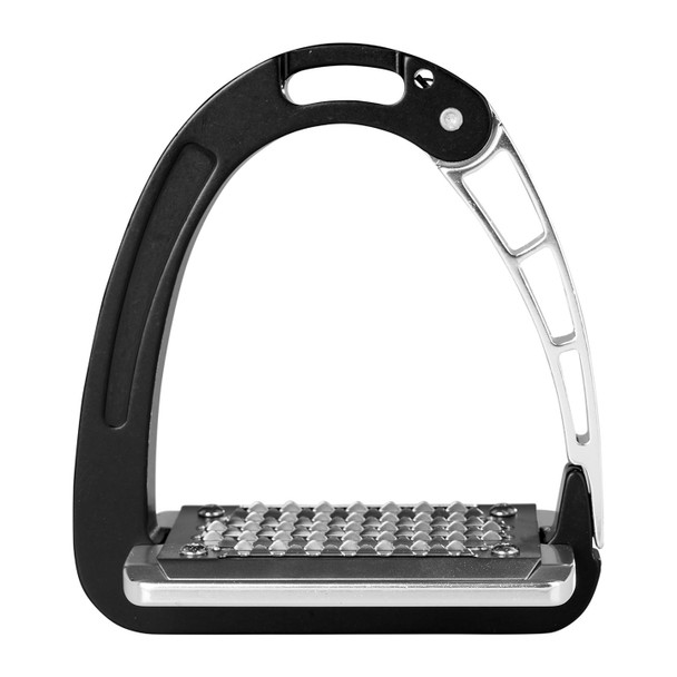 Acavallo Arena AluPlus Junior Safety Stirrups, Black.