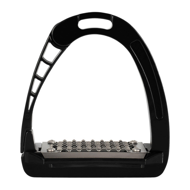 Acavallo Arena Alupro Junior Safety Stirrups, Black.