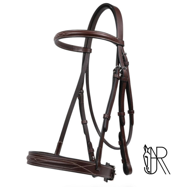 AJR Wide Noseband Bridle (Headstall Only), Small Pony & Pony.