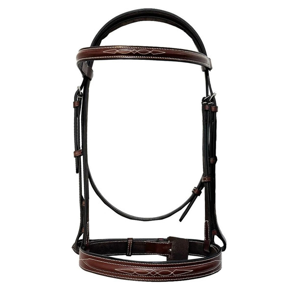 Front of AJR pony bridle.