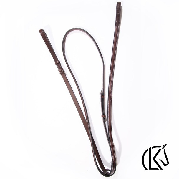 KL Select Red Barn Raised Fancy Martingale, 3 Sizes.