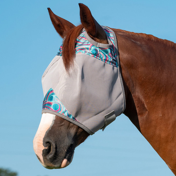 Cashel Crusader Fly Mask, No Ears, Breeze, 3 Sizes.