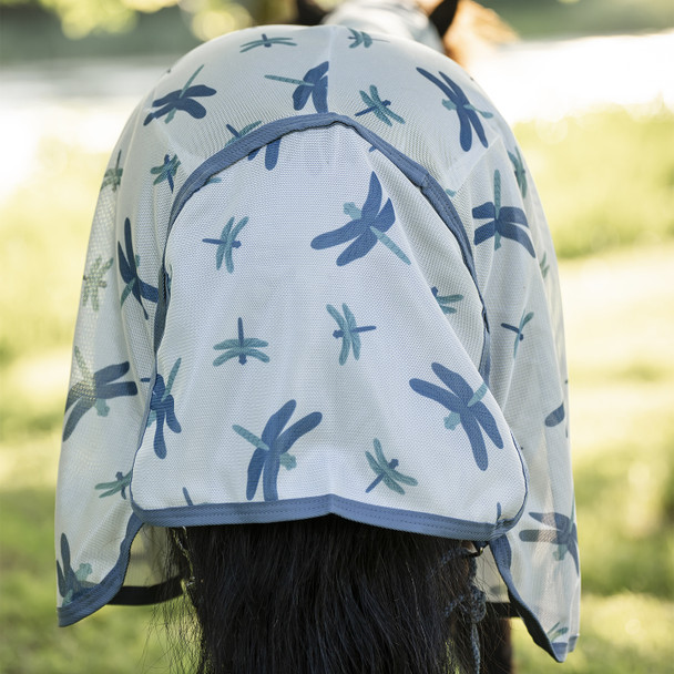 Amigo Petite Bug Rug PLUS, Dragonfly Print/Silver Blue & Sage.