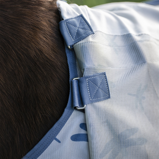 Amigo Petite Bug Rug PLUS, Dragonfly Print/Silver Blue & Sage.