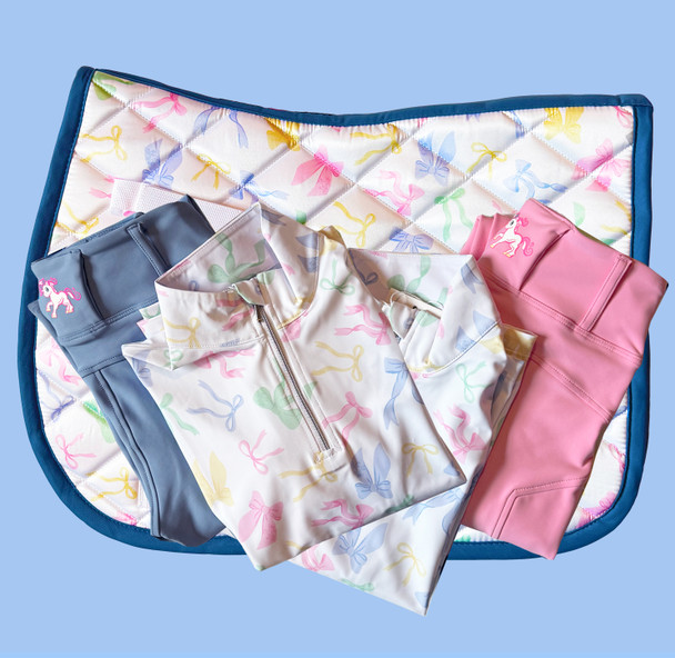Belle & Bow Pony Saddle Pad, Bows