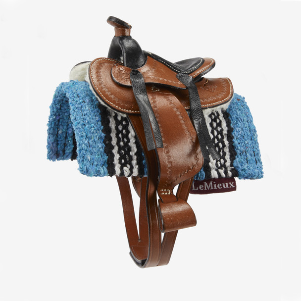 LeMieux Toy Pony Western Pad, Azure.