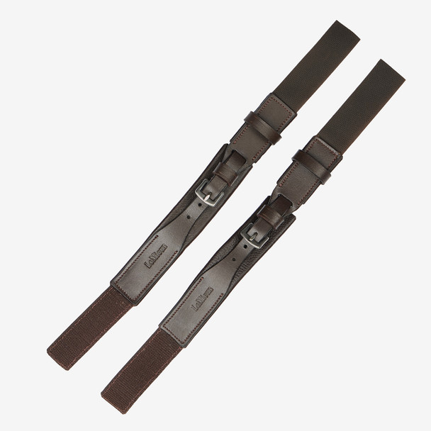  LeMieux Leather Garter Straps,  Brown